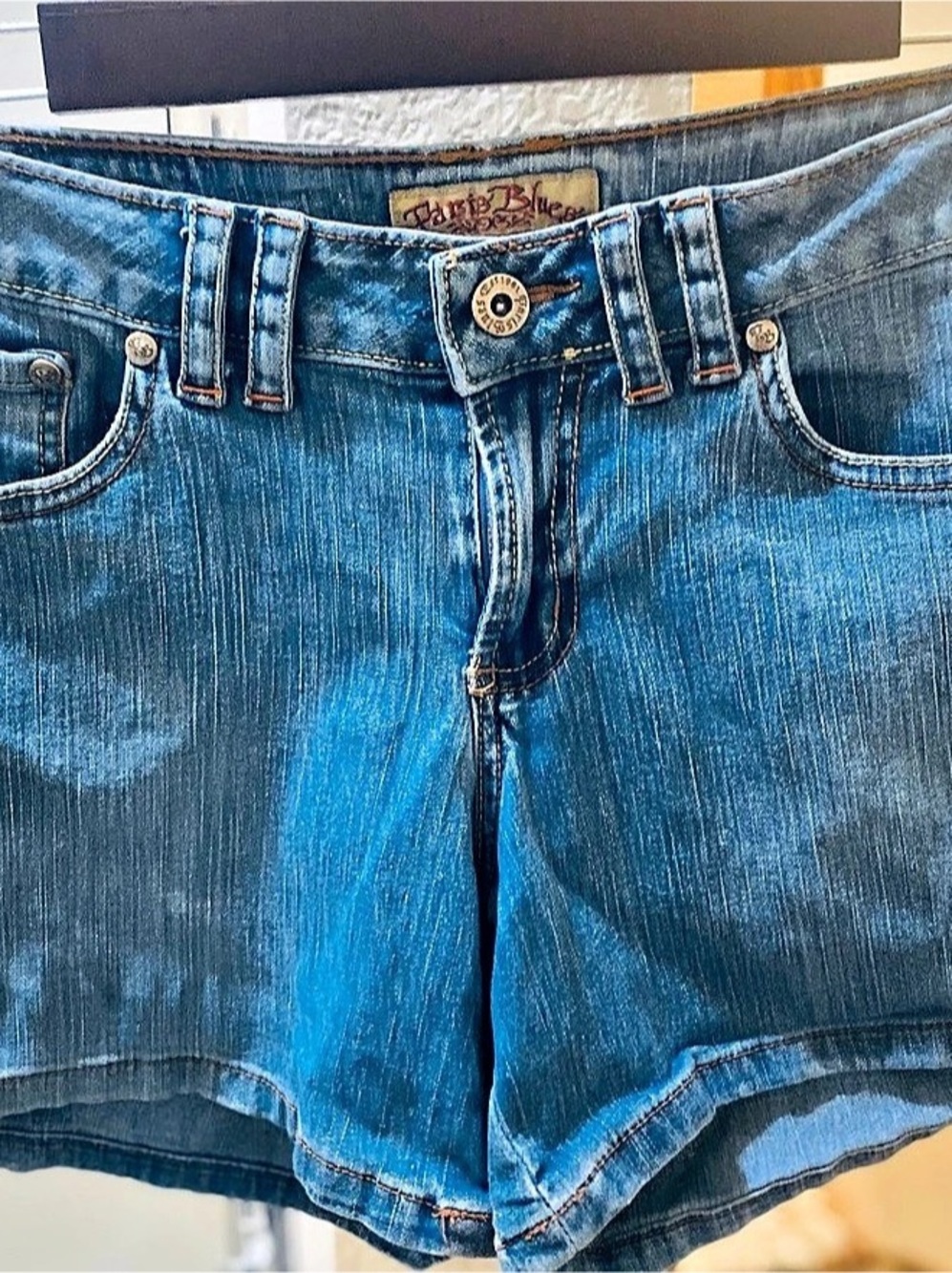 Y2K Paris Blues Women's Denim Jean Shorts Size 9 Like New